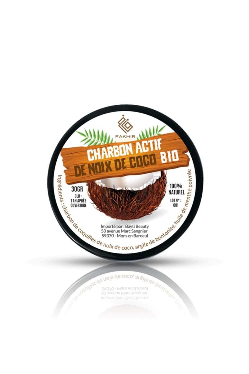 Biologische kokosnoot houtskool 30g