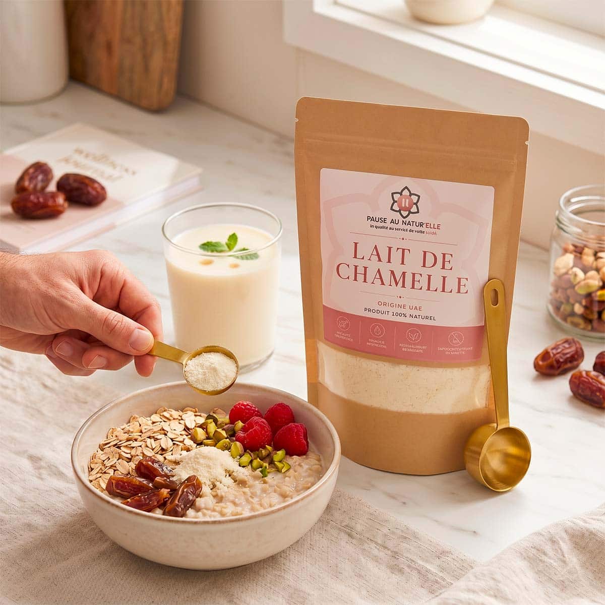 Kamelmilchpulver aus den Emiraten - 100g Verwendung