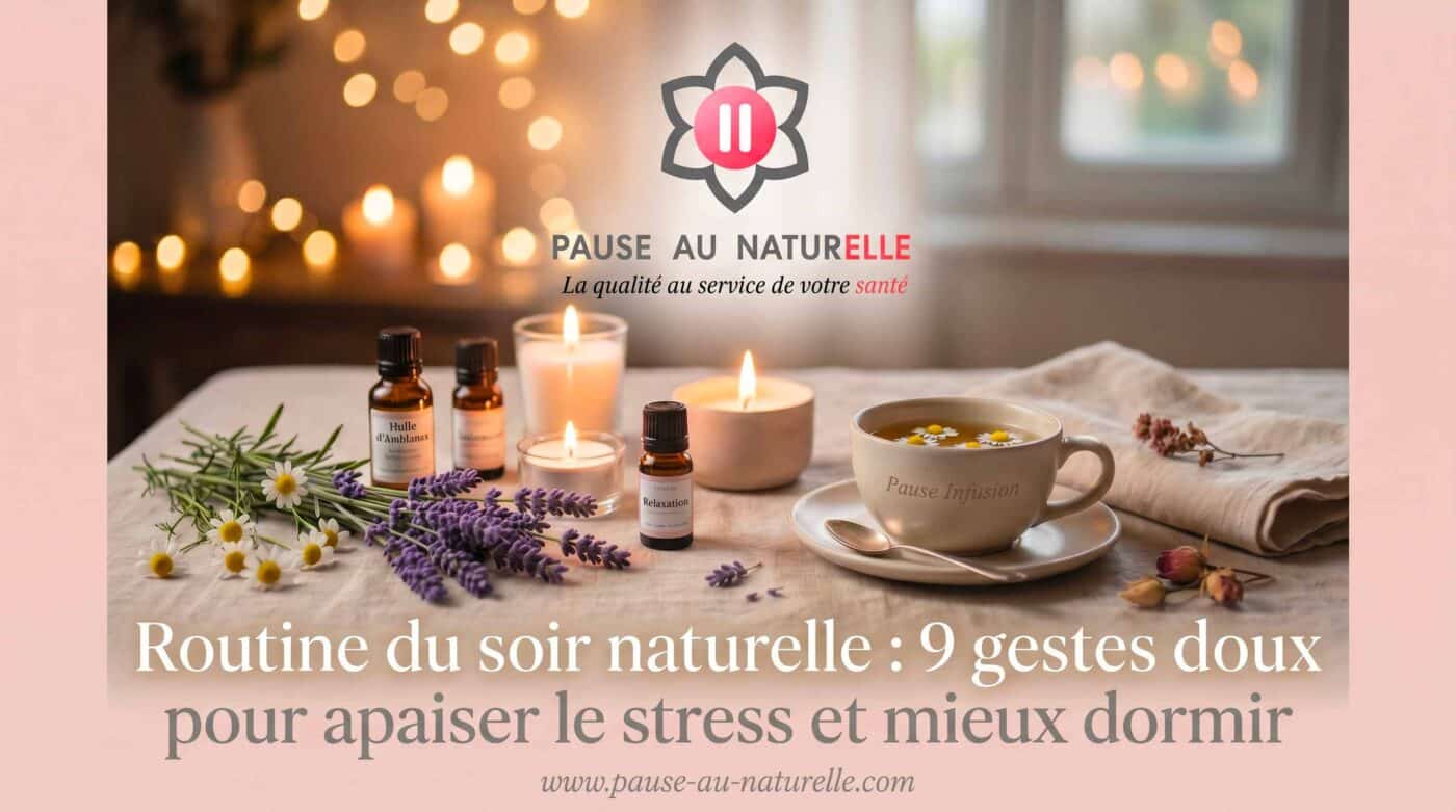 Rotina natural da noite: 9 formas suaves de aliviar o stress e dormir melhor